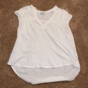 White lucky brand top